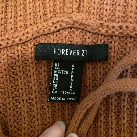 Women's Lace-Up Knit Sweater - Picture 2 of 6